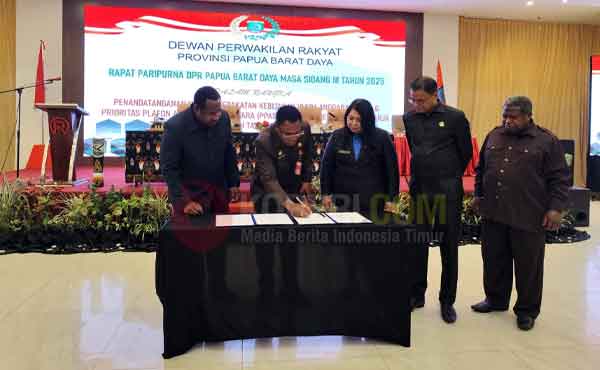DPRP PBD Pj Sekda Teken Kesepakatan KUA PPAS2026