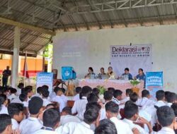 TP PKK Lanjut Sosialisasi Cegah Kekerasan di SMPN 12 Ambon, Ini Arahan Lisa Wattimena