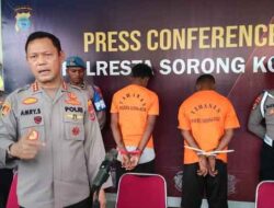 Polisi Ungkap Kasus Pembunuhan di Kota Sorong, 2 Pelaku Terancam Pasal Berlapis