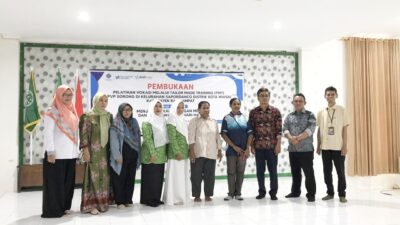 Pelatihan Menjahit Pakaian dan Merias Wajah yang digelar BPVP dan PW Fatayat NU di Kabupaten Raja Ampat, Jumat (7/11/2025). Foto/Ist