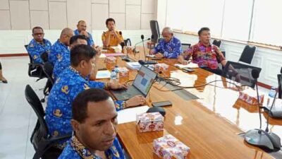 Raker Bersama PUPR, Komisi IV DPR Papua Cek Progres Pekerjaan TA 2025