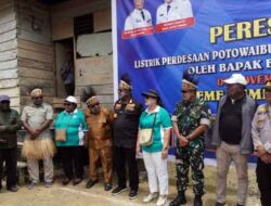 Listrik Resmi Menyala-Air Masuk Rumah Warga di Potowayburu, Ini Pesan Bupati Rettob