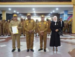 Muchlis Karim Resmi Jabat Plt Sekda Kota Jayapura, Merauje Kembali ke Posisi Lama