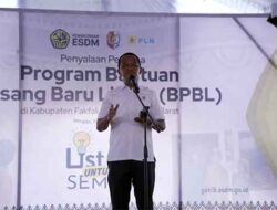 Lewat BPBL, Listrik Gratis PLN Terangi Ratusan Rumah Tangga Prasejahtera di Fakfak