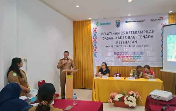 Jalin Kemitraan Turunkan Stunting, PTFI-Pemkab Nabire Teken PKS PASTI-Papua 3 PTFI Pemkab Nabire Teken PKS Tekan Stunting