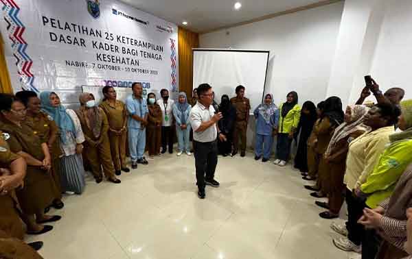 Jalin Kemitraan Turunkan Stunting, PTFI-Pemkab Nabire Teken PKS PASTI-Papua 5 PTFI Pemkab Nabire Teken PKS Tekan Stunting2