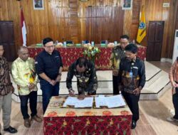Jalin Kemitraan Turunkan Stunting, PTFI-Pemkab Nabire Teken PKS PASTI-Papua