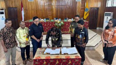 PTFI Pemkab Nabire Teken PKS Tekan Stunting4