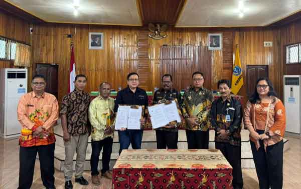 Jalin Kemitraan Turunkan Stunting, PTFI-Pemkab Nabire Teken PKS PASTI-Papua 2 PTFI Pemkab Nabire Teken PKS Tekan Stunting5