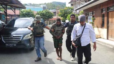 Pembunuh Nakes di Kiwirok Ditankap