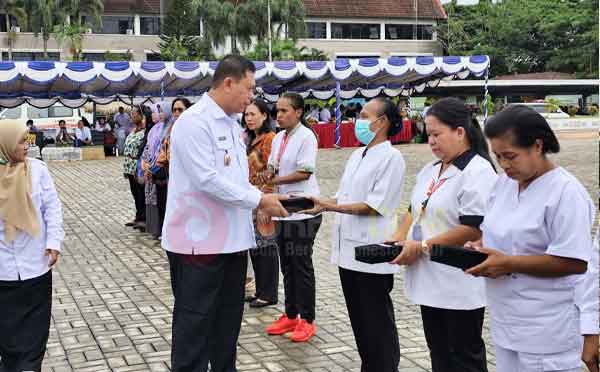 Gelar Apel HKN ke 61, Wawali Kota Sorong Tegaskan Hal Ini 2 Pemkot Sorong HKN ke 61 2