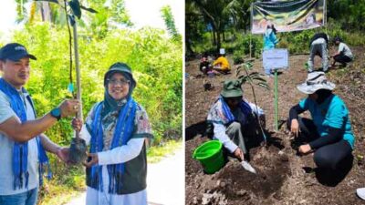 Sinergi Untuk Bumi: Aksi Tanam Ribuan Pohon di Dusun Tantui Malteng