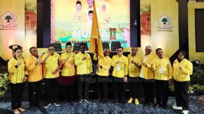 Septinus Lobat ResmiKetua Golkar PBD