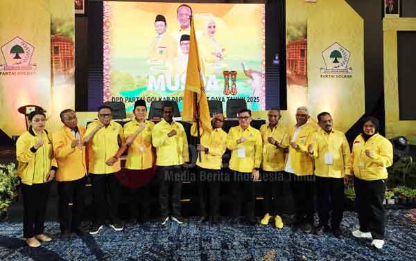 Septinus Lobat ResmiKetua Golkar PBD
