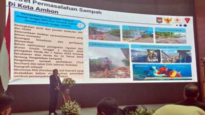 Wujudkan Ambon Ramah Lingkungan, Ini Paparan Wali Kota ke Wamendagri-Gubernur Lemhanas