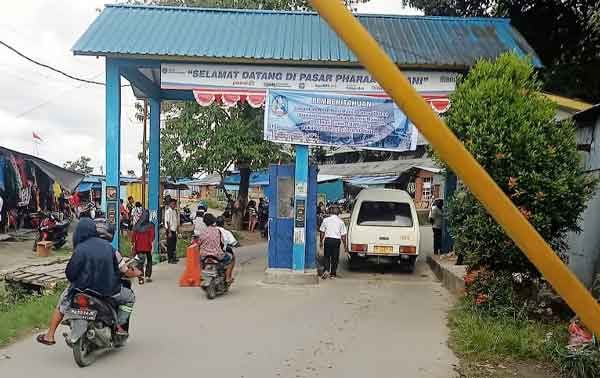 99 Persen Petugas Retribusi Pasar Pharaa Sentani OAP