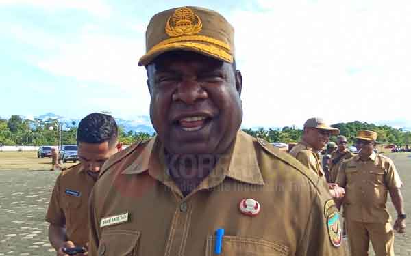 Abraham Kateyau Pj Sekda Mimika