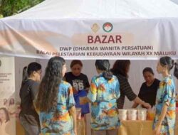 Stand Bazar DWP BPKW XX Meriahkan Festival Budaya Daerah Maluku 2025