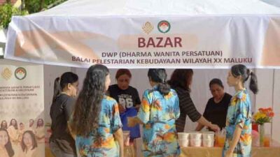 BPKW XX Maluku Stand Bazar