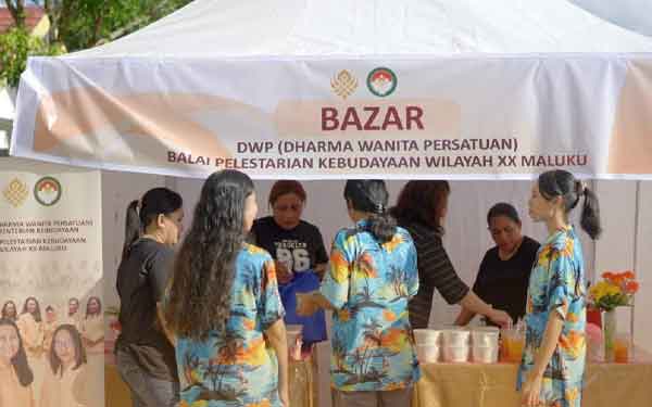 Stand Bazar DWP BPKW XX Meriahkan Festival Budaya Daerah Maluku 2025 1 BPKW XX Maluku Stand Bazar