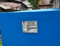 Pemkot Ambon Realisasikan Bak Air Bersih, Jawab Kesulitan Warga Kayu Tiga
