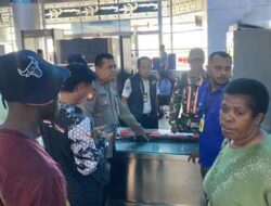 Pengamanan Ketat, Polisi Amankan Busur-Anak Panah di Bandara Mozes Kilangin Timika