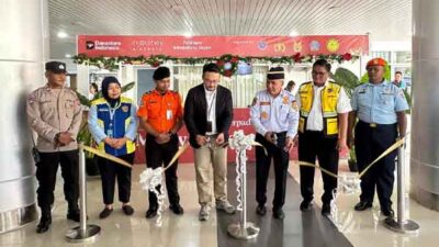 Posko Nataru 2025/2026 Bandara Pattimura Ambon Mulai Beroperasi, Ada Inovasi Baru