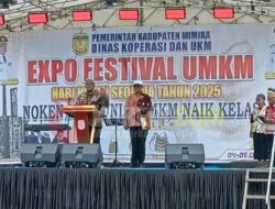 Festival Noken Mimika Digelar, Bupati Rettob Tegas Soal Identitas hingga Warisan Papua