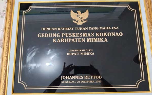 Akhir Tahun di Kokonao: Ini Agenda Kegiatan Bupati-Wabup Mimika 2 Bupati JR Kunker Akhir Tahun Kokonao
