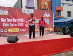 Bupati Mimika Tutup Car Free Day 2025: Ajak Warga Jaga Harmoni dan Lawan Hoaks