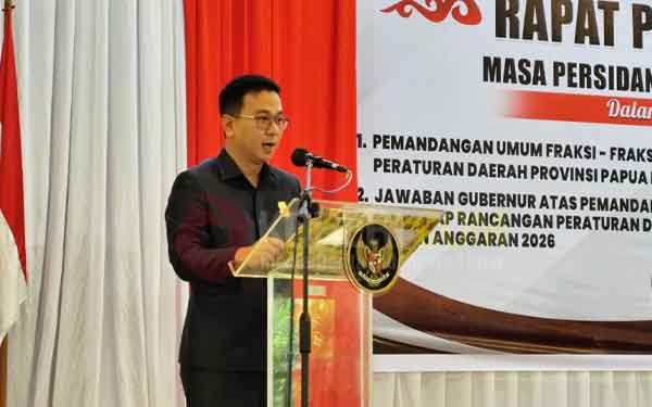 Pembahasan RAPBD 2025 Terlambat, F-Golkar DPRP PB Soroti Soal Konsistensi Jadwal 1 F Golkar DPRP PB Soroti Bahas APBD Telat
