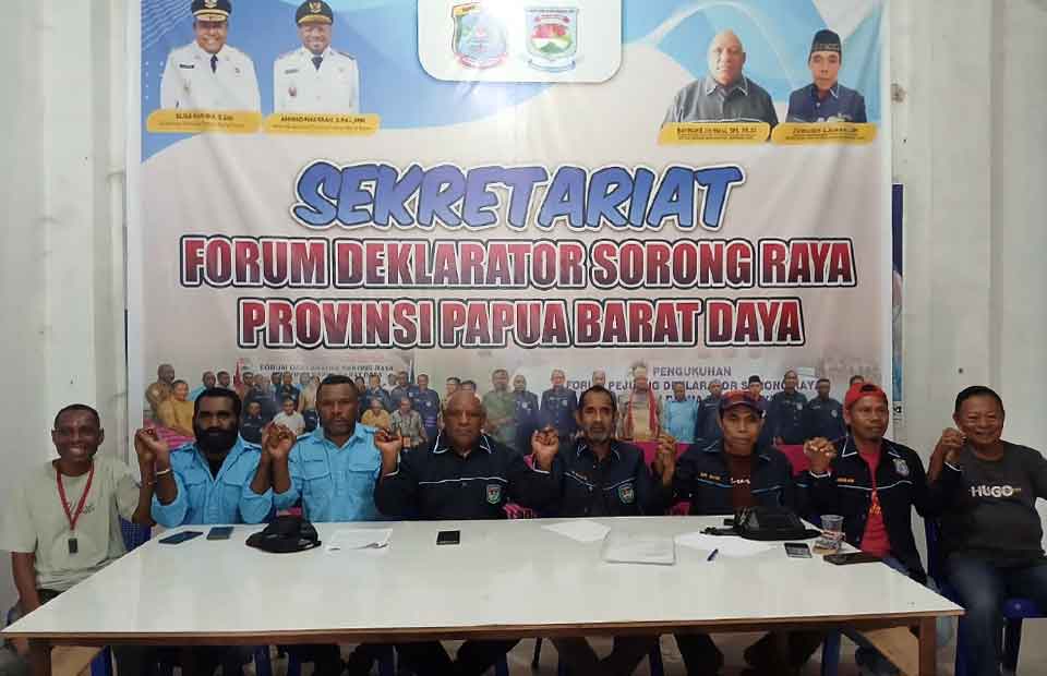 HUT ke 3 Tahun : Provinsi PBD Terbentuk Karena Perjuangan, Bukan Hadiah Pemerintah! 4 Forum Deklarator Sorong Raya Prov PBD