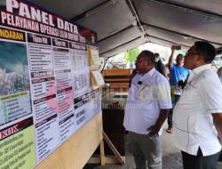 Gubernur Tinjau Pos NATARU, Pastikan Provinsi PBD Aman di Malam Natal 2025