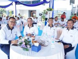 Dankodaeral XIV Hadiri Olahraga Bersama dan Penanaman Pohon di Koarmada II