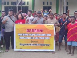 Masyarakat Distrik Kwoor Harap Kamtibmas NATARU 2025 Aman dan Kondusif