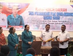 TP-PKK Ambon Gelar Rakerda, Evaluasi Kinerja 2025-Rancang Program 2026