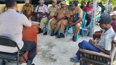 Para Tokoh Distrik Ayamaru Utara Dukung Polda PBD Wujudkan Kamtibmas NATARU 2025-2026 Aman Kondusif