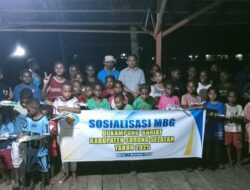 Masyarakat Bariat, Sorsel Terima Program MBG Tapi Minta Ini !