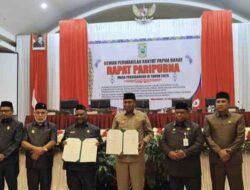 DPRP – Eksekutif Sepakati KUA/PPAS Rancangan APBD Papua Barat 2026