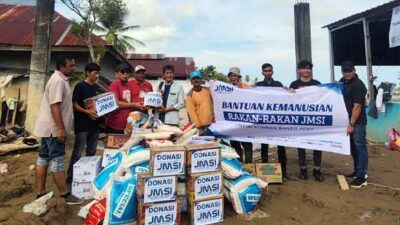 JMSI dari Sejumlah Wilayah Bantu Korban Banjir Bandang di Aceh 30 JMSI Bantu Korabn Benanjir Bandang Aceh