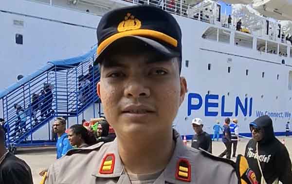 Kapolsek KP3 Sorong IPTU Muhtadibillah Amuraj