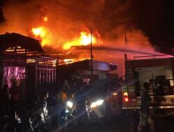 4 Ruko Semi Permanen Ludes dalam Kebakaran di Timika, Diduga Ini Pemicunya