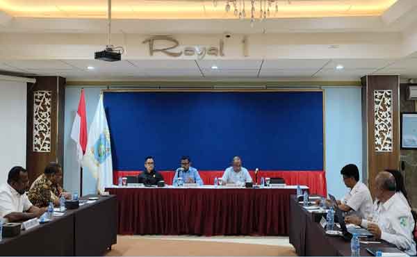 Komisi II DPRP PB Hearing Mitra