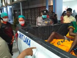 Laka Tunggal Maut di Jalan Poros Timika-Poumako : Satu Tewas, 4 Terluka