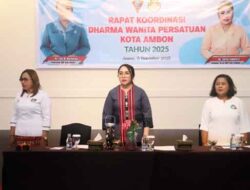 DWP Ambon Gelar Rakor 2025, Lisa Wattimena Sampaikan Sejumlah Poin Penting