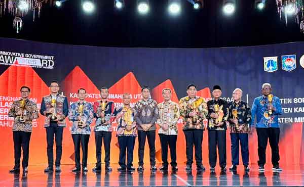 Mimika Raih IGA 2025 Paling Inovatif