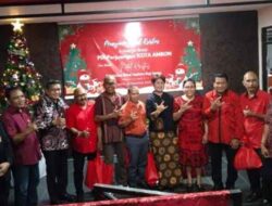 Pesan dan Ajakan di Momen Natal Keluarga Besar PDIP Kota Ambon
