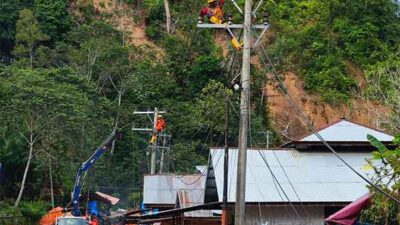 PLN Listrik Aceh Pulih ke 20 Gardu