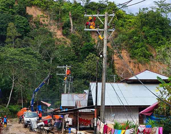 PLN Listrik Aceh Pulih ke 20 Gardu