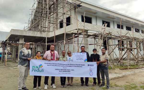 Sentuhan Kasih Natal, Giliran Perokris PLN Berbagi Kasih ke 6 Gereja di Tanah Papua 1 PLN Perokris Berbagi Kasih ke 6 Gereja